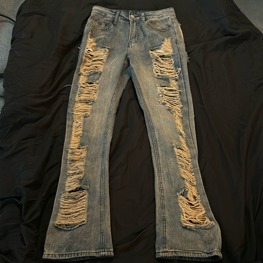 selling because don’t fit, brand: Shein, size: small, color: blue